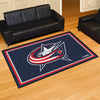 Fanmats - NHL - Columbus Blue Jackets 5x8 Rug 59.5''x88''