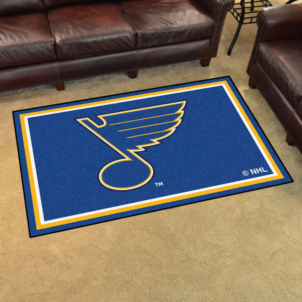 Fanmats - NHL - St. Louis Blues 4x6 Rug 44''x71''