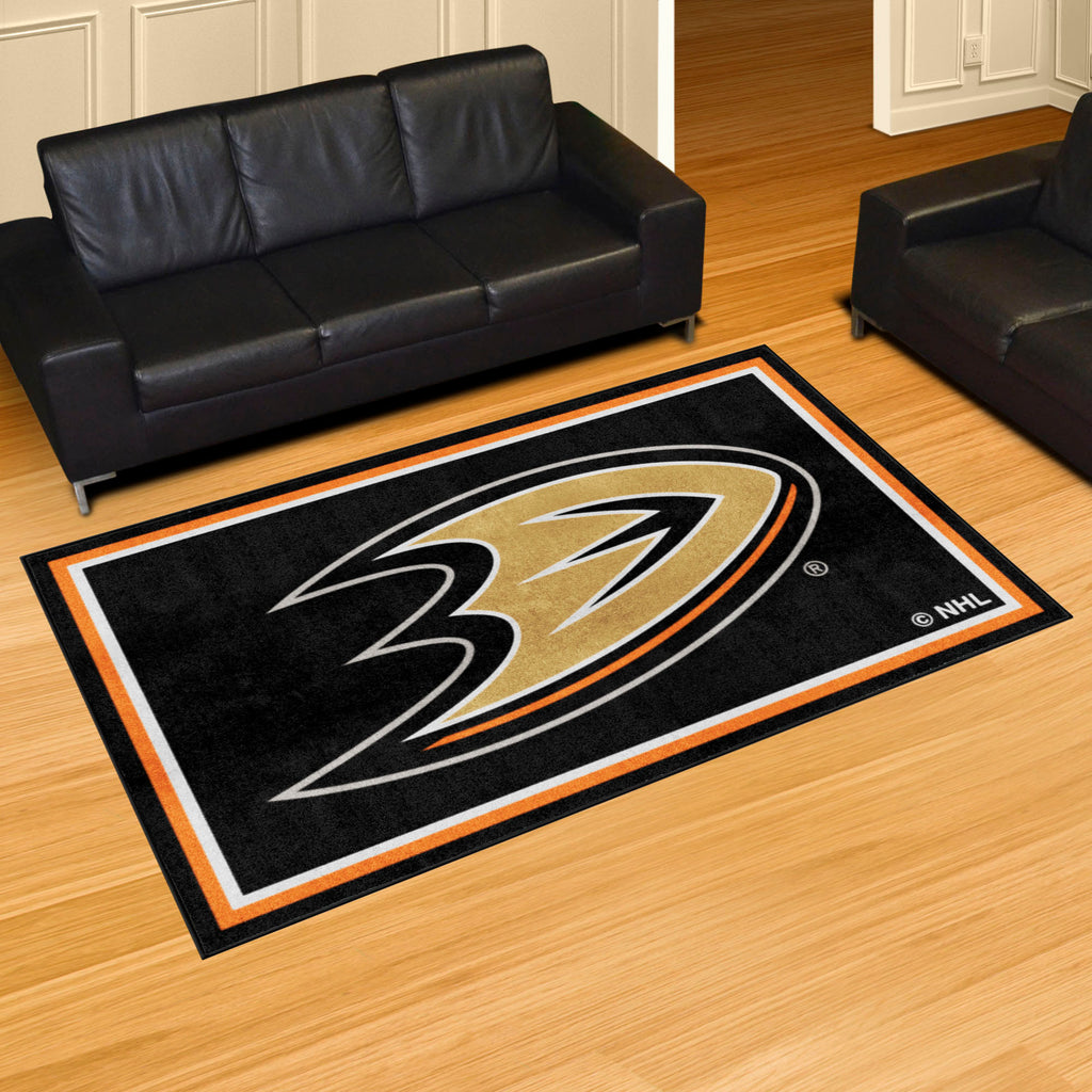 Fanmats - NHL - Anaheim Ducks 5x8 Rug 59.5''x88''