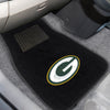 Fanmats - NFL - Green Bay Packers 2-pc Embroidered Car Mat Set 17''x25.5''