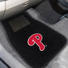 Fanmats - MLB - Philadelphia Phillies 2-pc Embroidered Car Mat Set 17''x25.5''