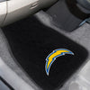 Fanmats - NFL - Los Angeles Chargers 2-pc Embroidered Car Mat Set  17''x25.5''