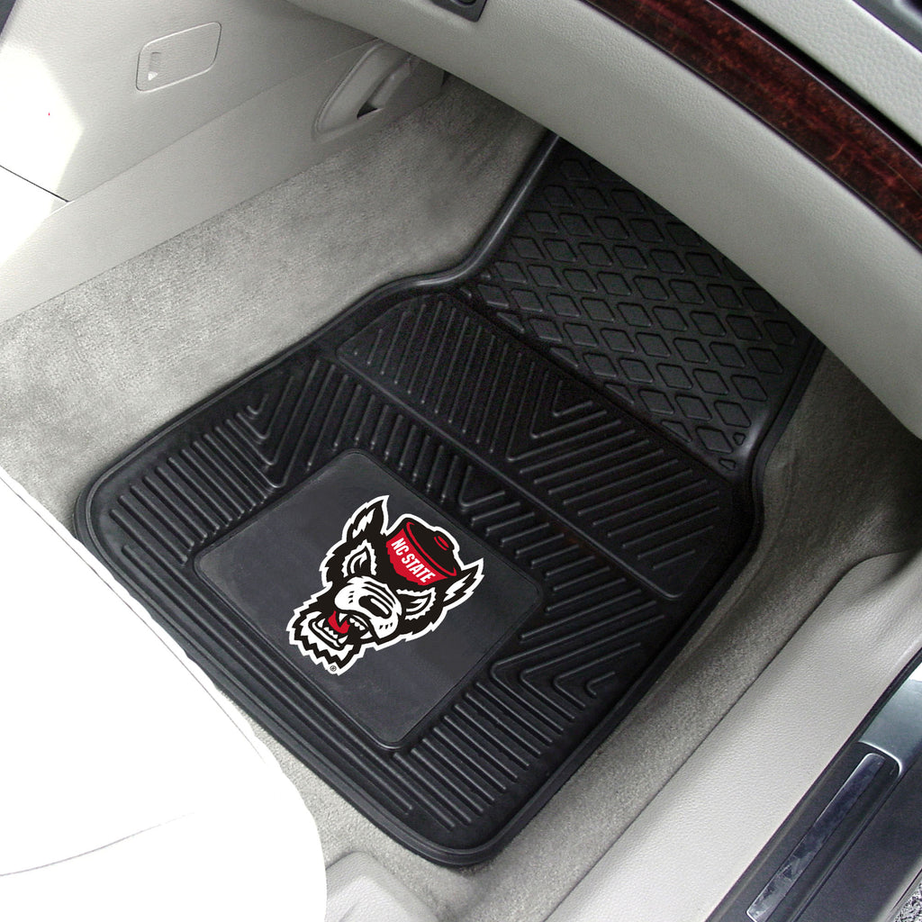 Fanmats - North Carolina State University 2-pc Vinyl Car Mat Set 17''x27''
