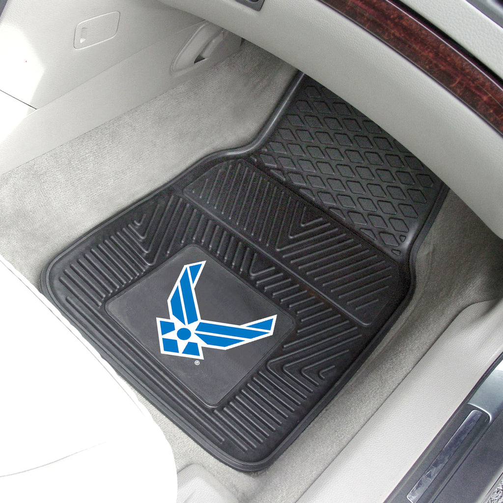 Fanmats - U.S. Air Force 2-pc Vinyl Car Mat Set 17''x27''