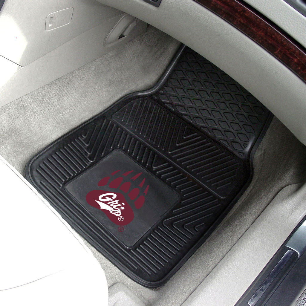 Fanmats - University of Montana 2-pc Vinyl Car Mat Set 17''x27''