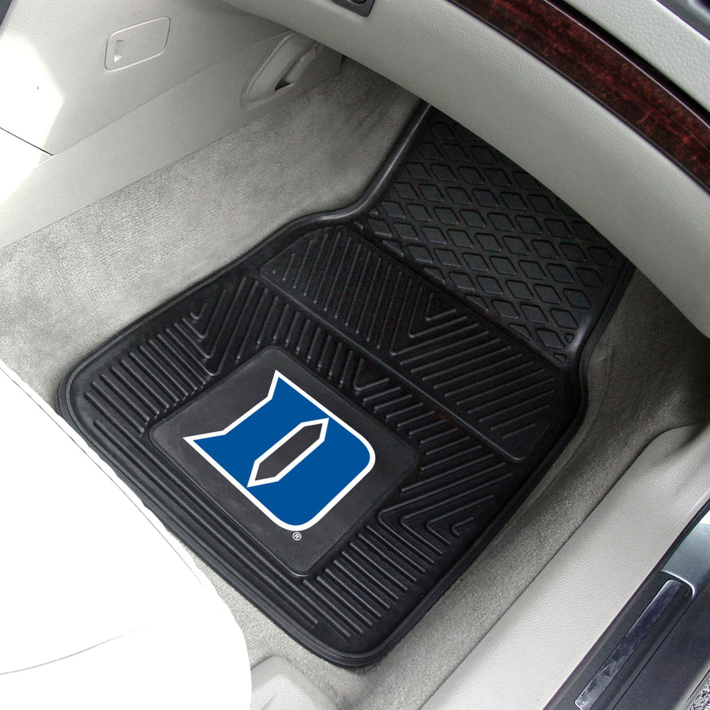 Fanmats - Duke University 2-pc Vinyl Car Mat Set 17''x27''