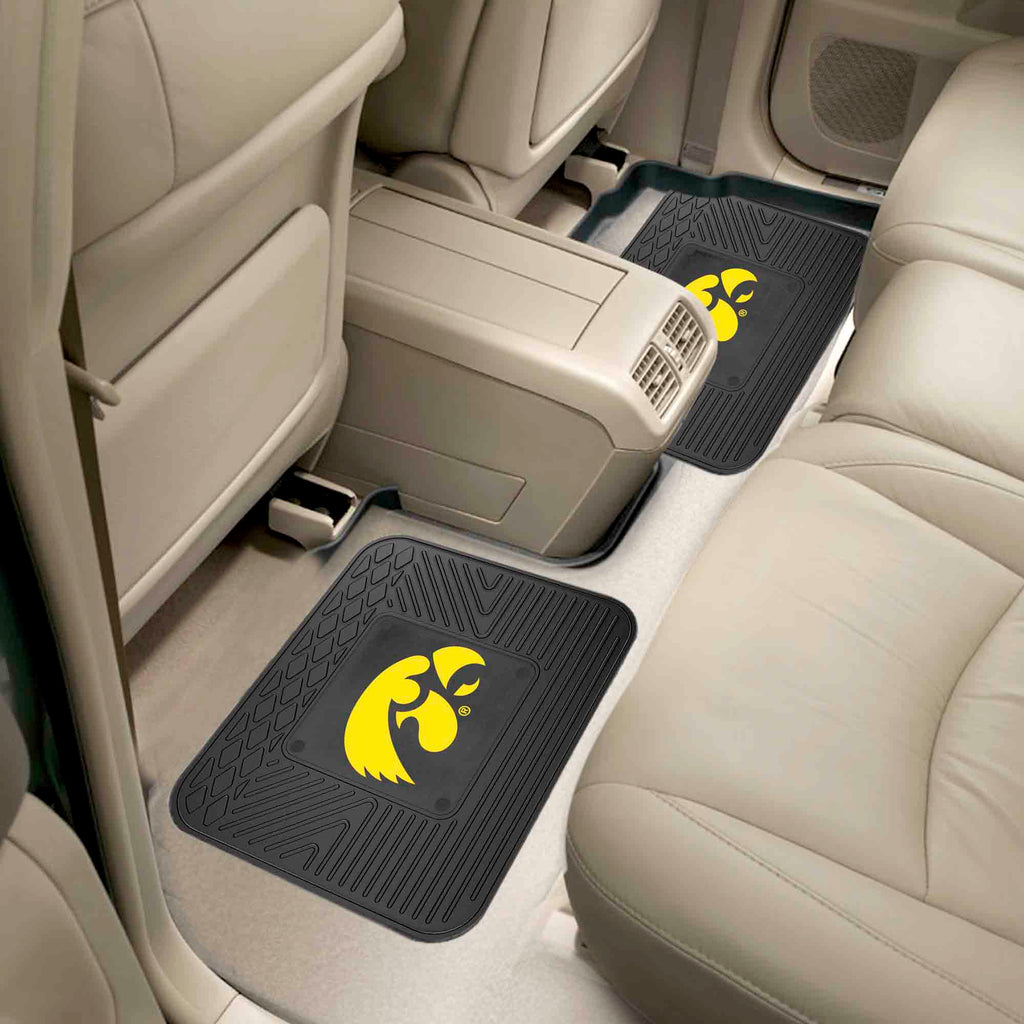 Fanmats - University of Iowa 2 Utility Mats 14''x17''