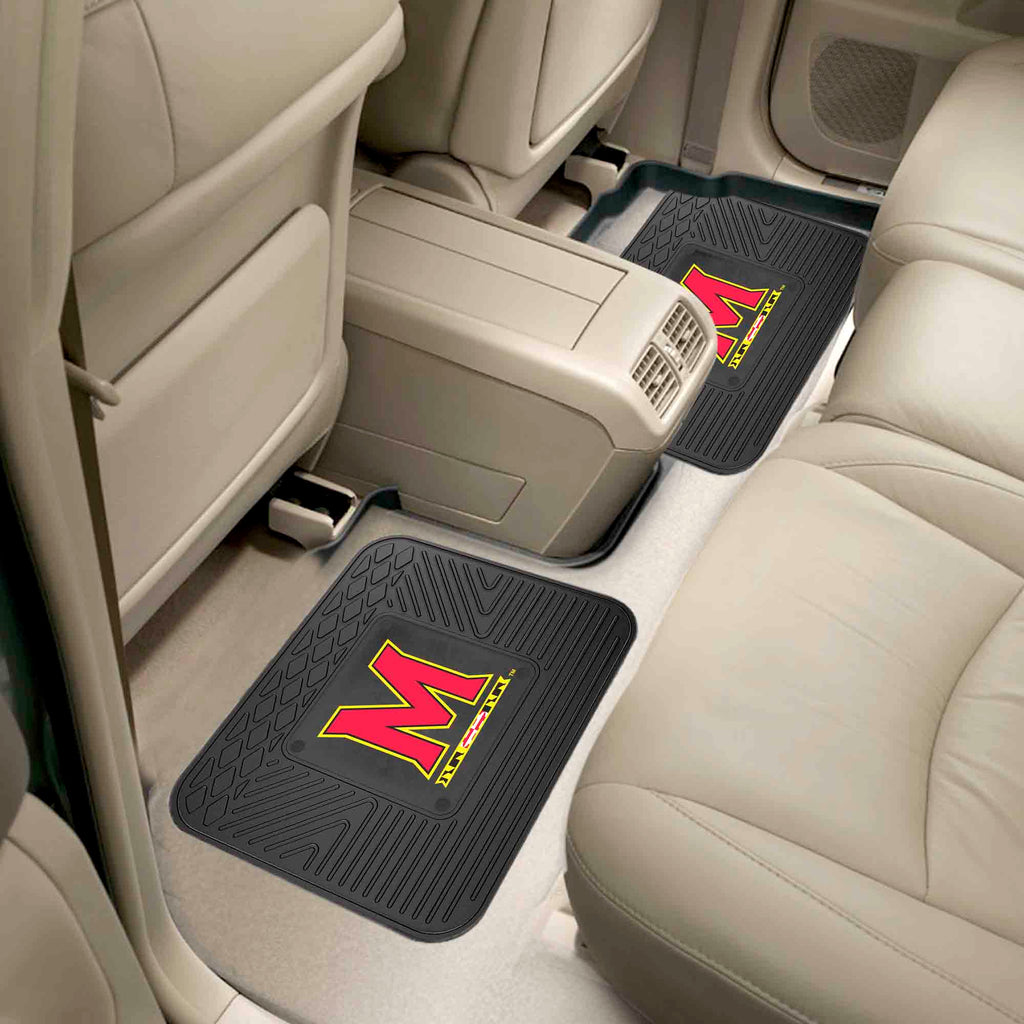 Fanmats - University of Maryland 2 Utility Mats 14''x17''