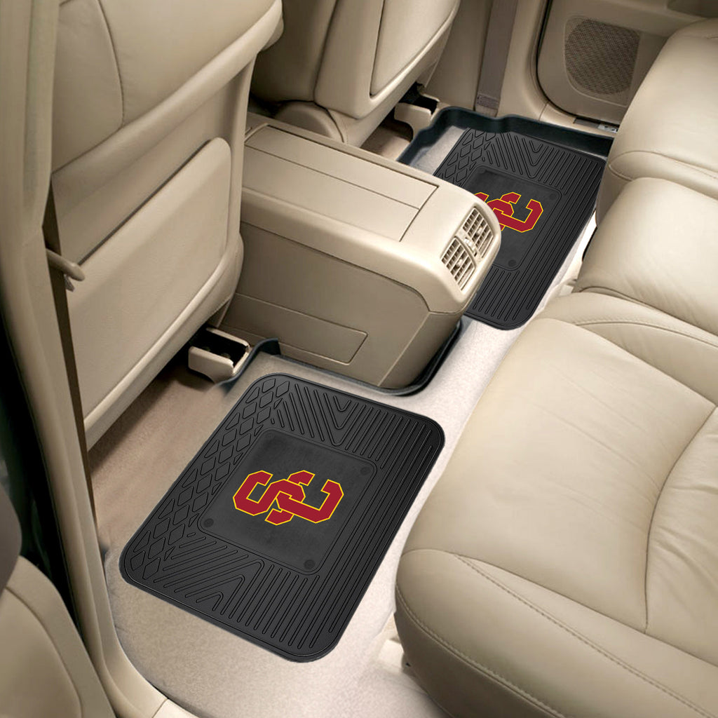Fanmats - University of Southern California 2 Utility Mats 14''x17''