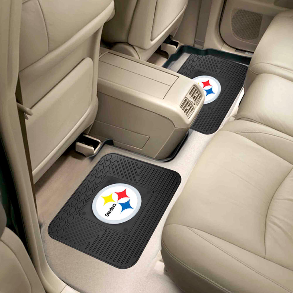 Fanmats - NFL - Pittsburgh Steelers 2 Utility Mats 14''x17''