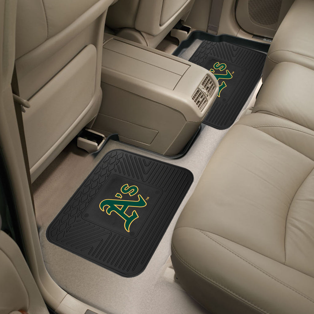 Fanmats - MLB - Oakland Athletics 2 Utility Mats 14''x17''