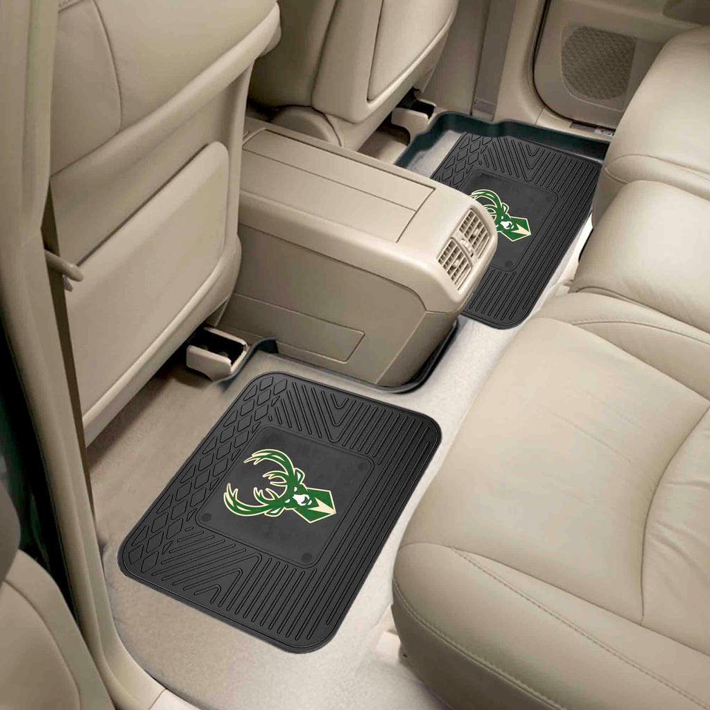 Fanmats - NBA - Milwaukee Bucks 2 Utility Mats 14''x17''