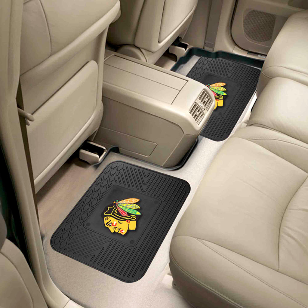Fanmats - NHL - Chicago Blackhawks 2 Utility Mats 14''x17''