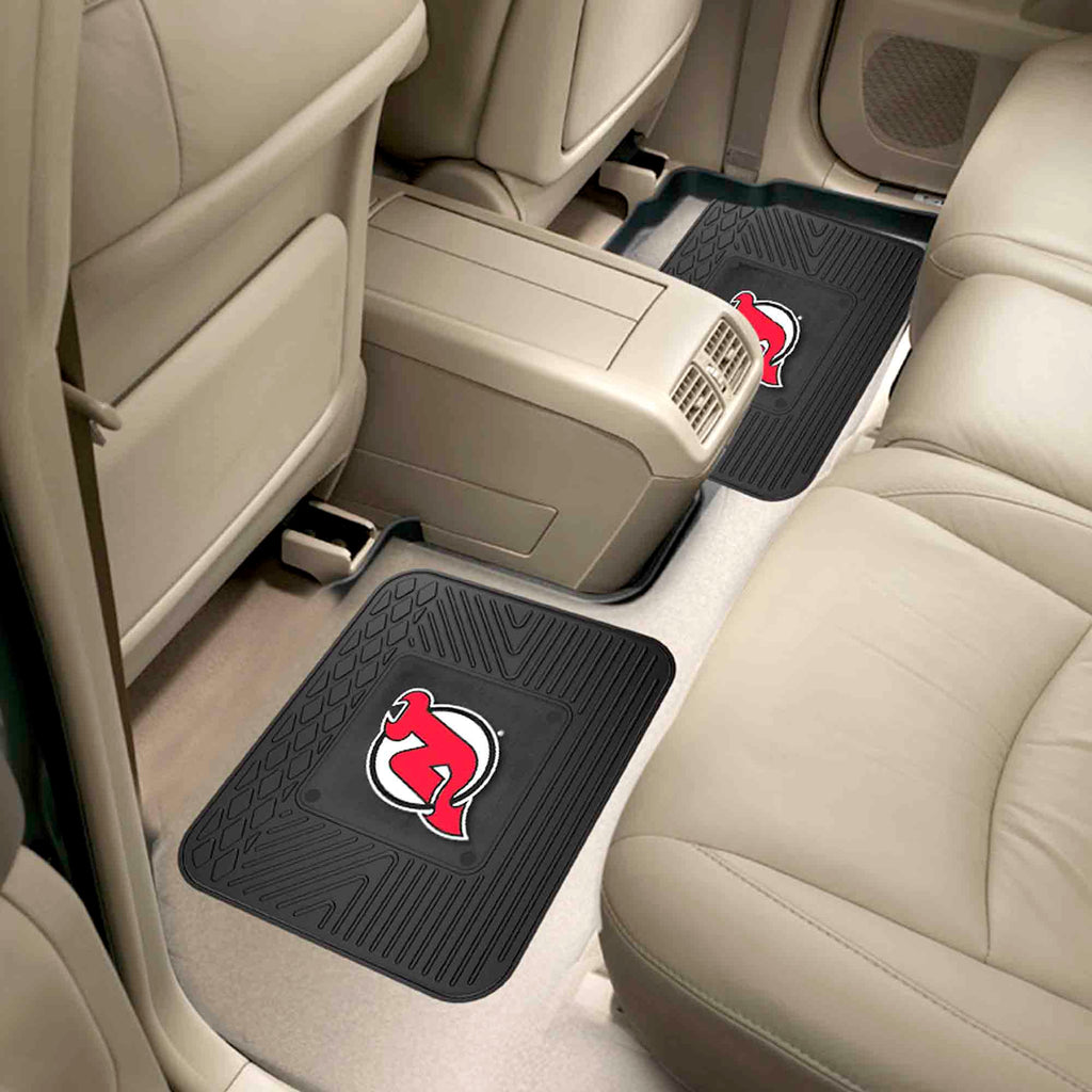 Fanmats - NHL - New Jersey Devils 2 Utility Mats 14''x17''