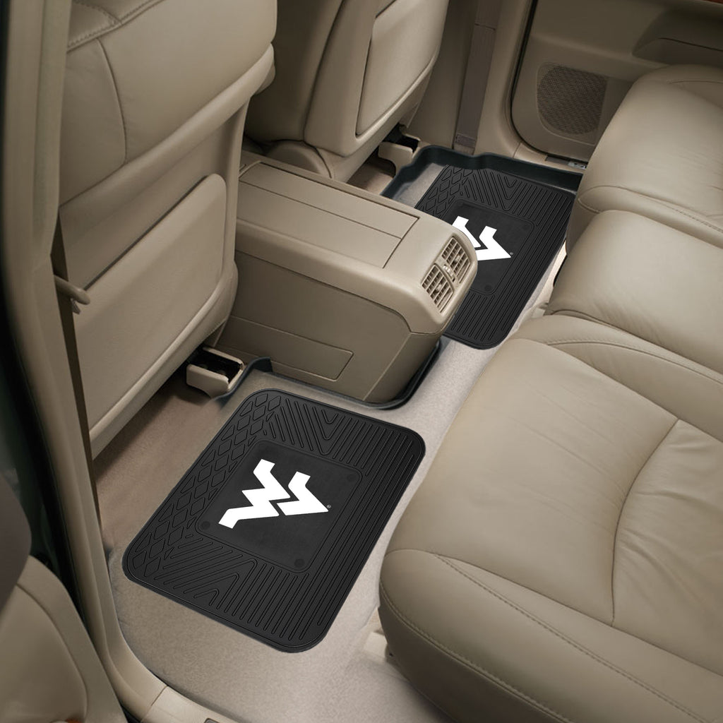 Fanmats - West Virginia University 2 Utility Mats 14''x17''