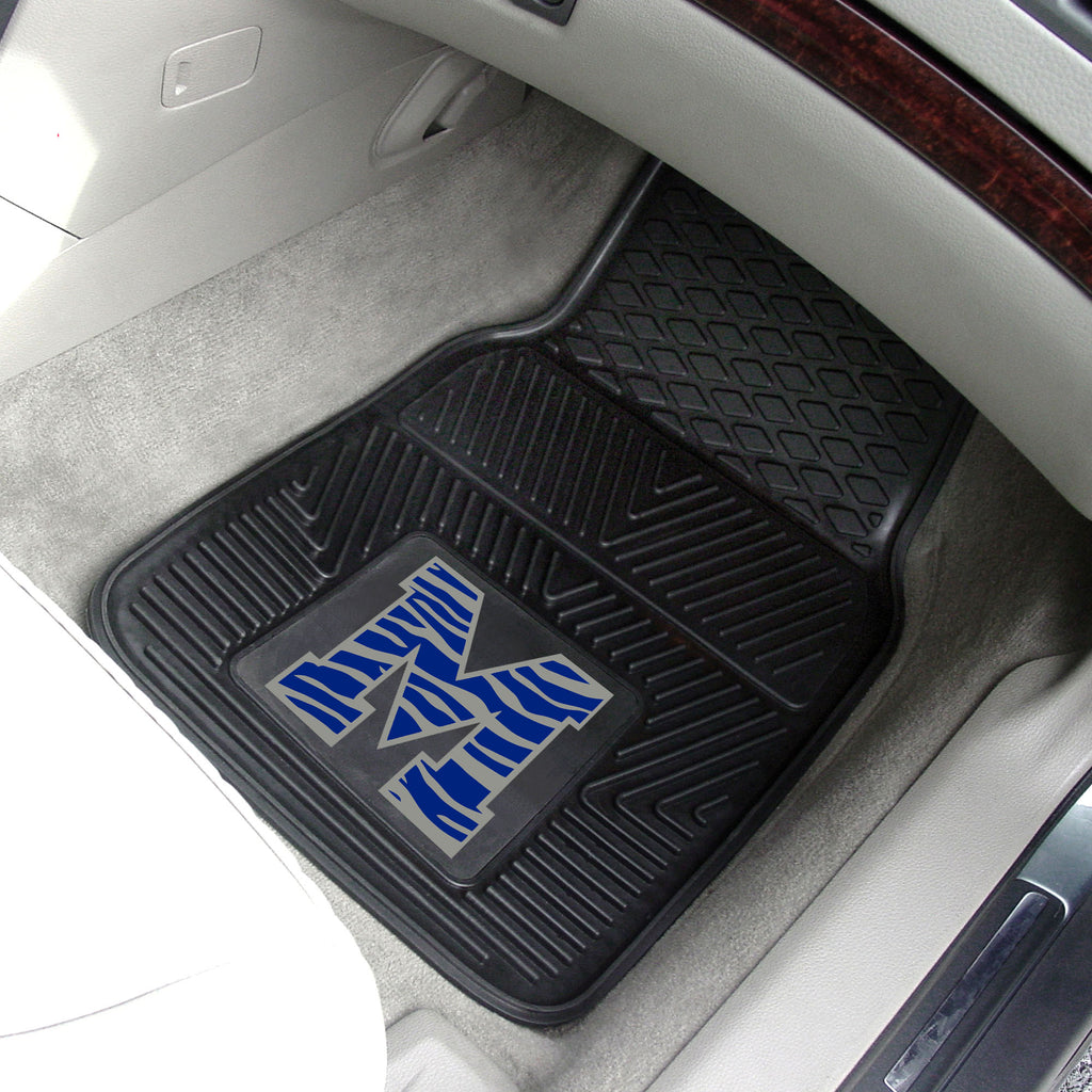 Fanmats - University of Memphis 2-pc Vinyl Car Mat Set 17''x27''