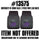 Fanmats - University of Sioux Falls 2-pc Vinyl Car Mat Set 17''x27''
