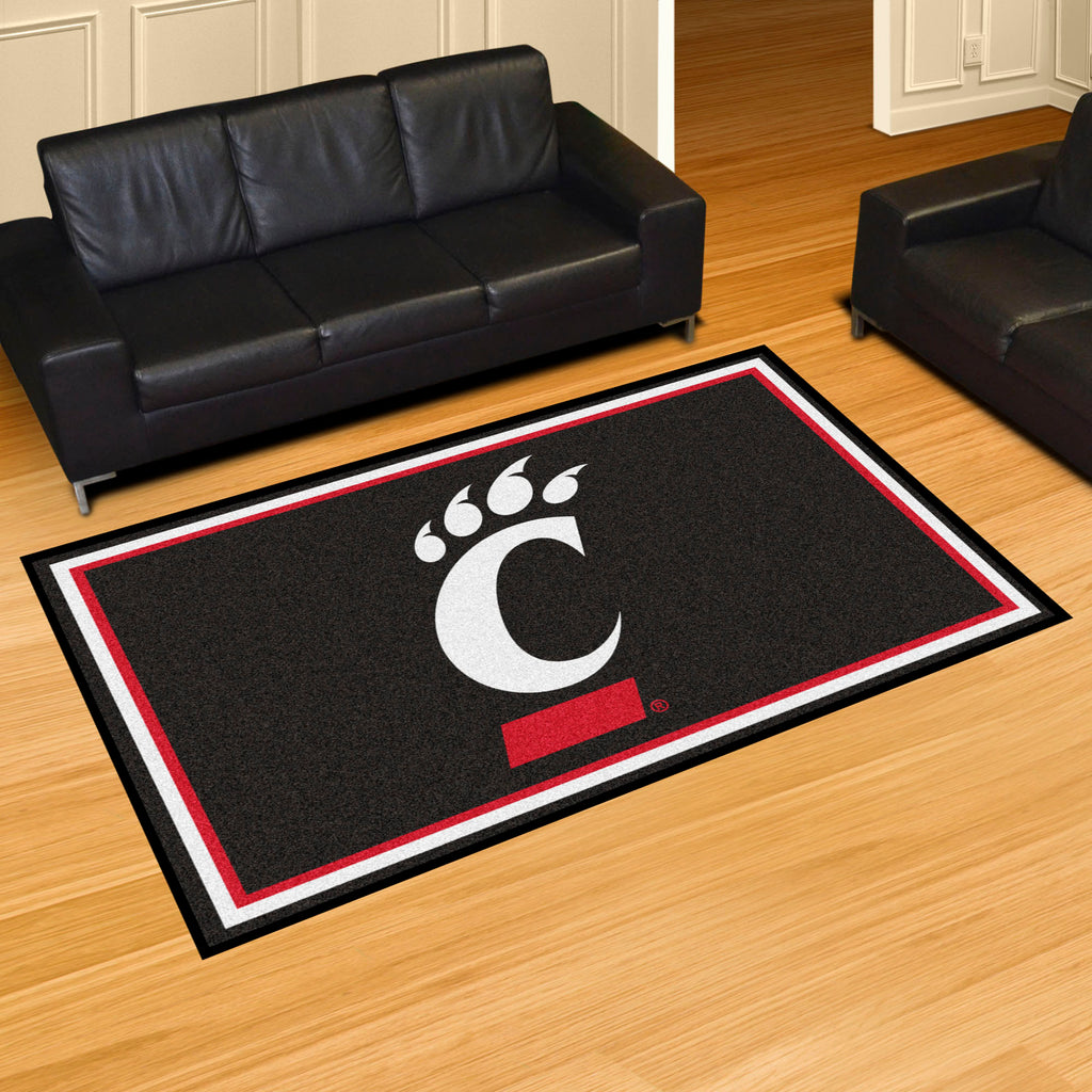 Fanmats - University of Cincinnati 5x8 Rug 59.5''x88''