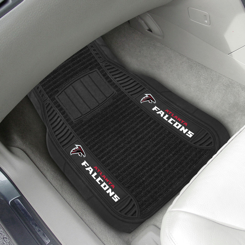 Fanmats - NFL - Atlanta Falcons 2-pc Deluxe Car Mat Set 21''x27''