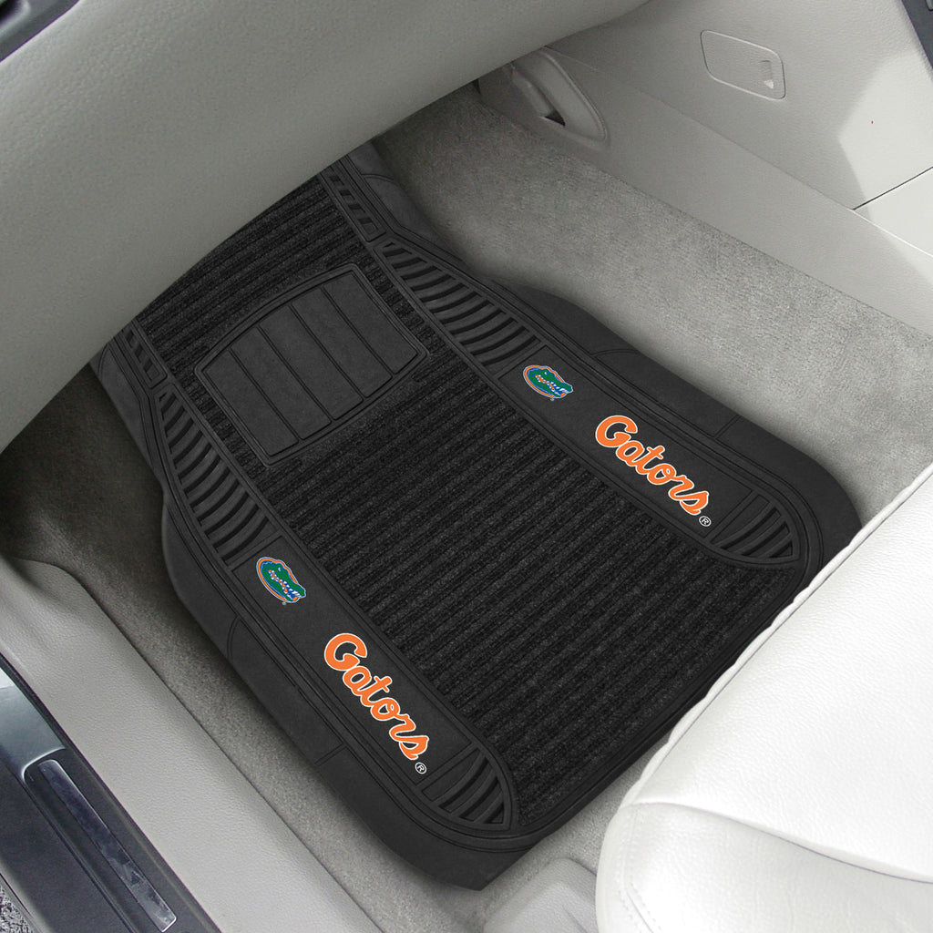Fanmats - University of Florida 2-pc Deluxe Car Mat Set 21''x27''