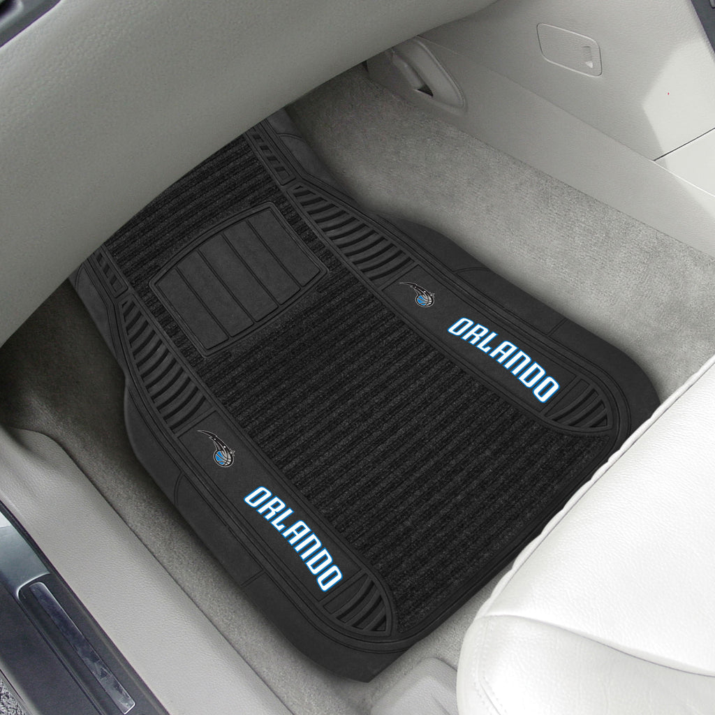 Fanmats - NBA - Orlando Magic 2-pc Deluxe Car Mat Set 21''x27''