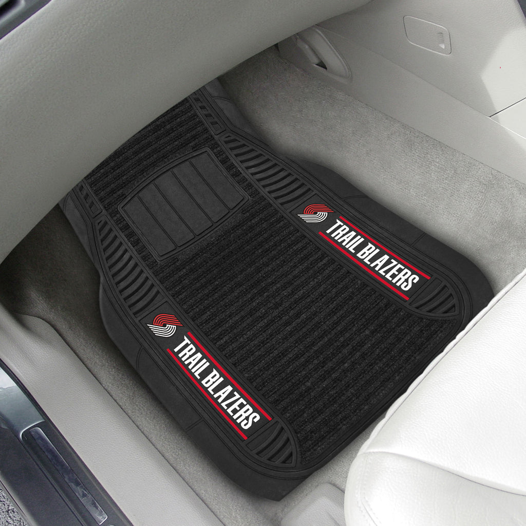 Fanmats - NBA - Portland Trail Blazers 2-pc Deluxe Car Mat Set 21''x27''