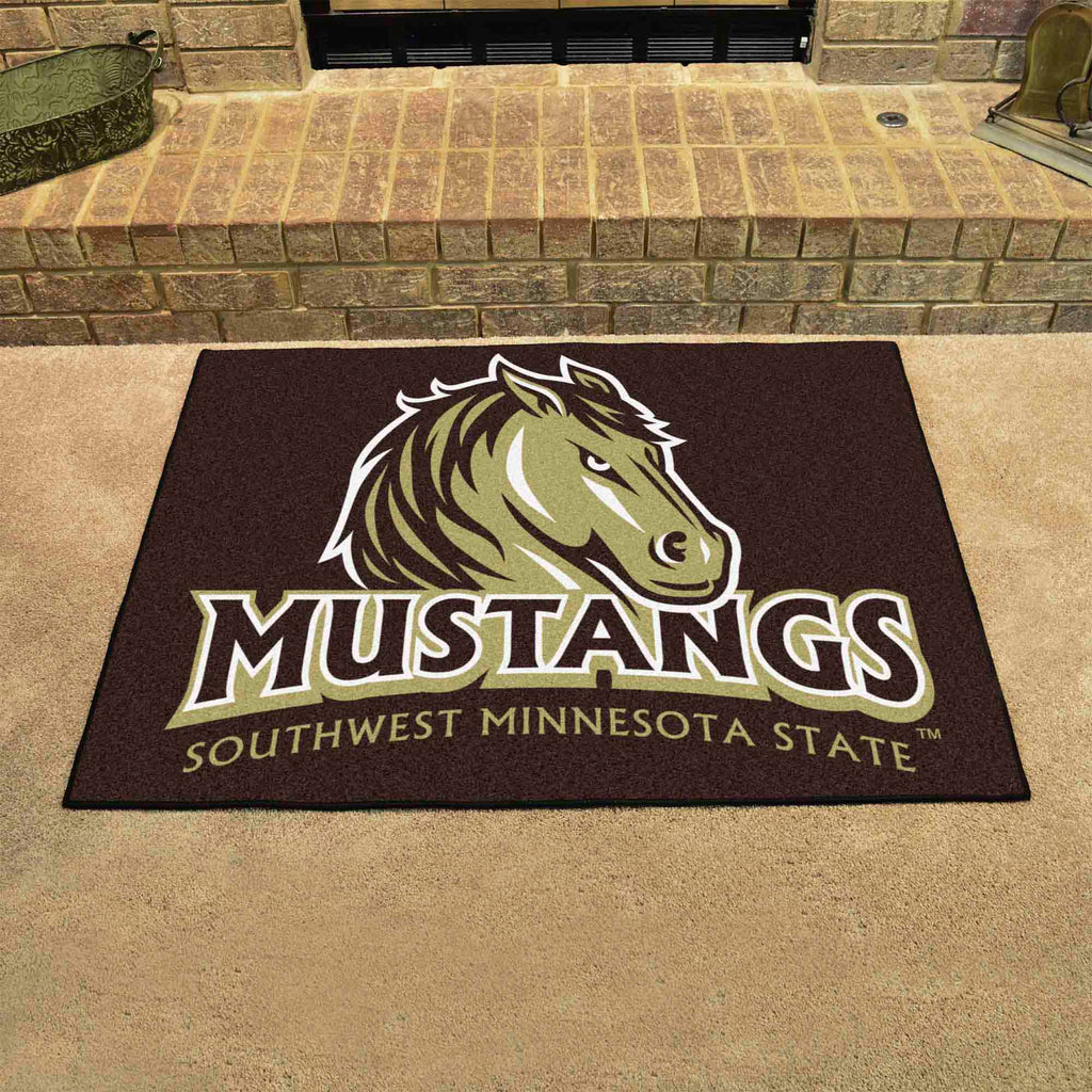 Fanmats - Southwest Minnesota State University All-Star Mat 33.75''x42.5''
