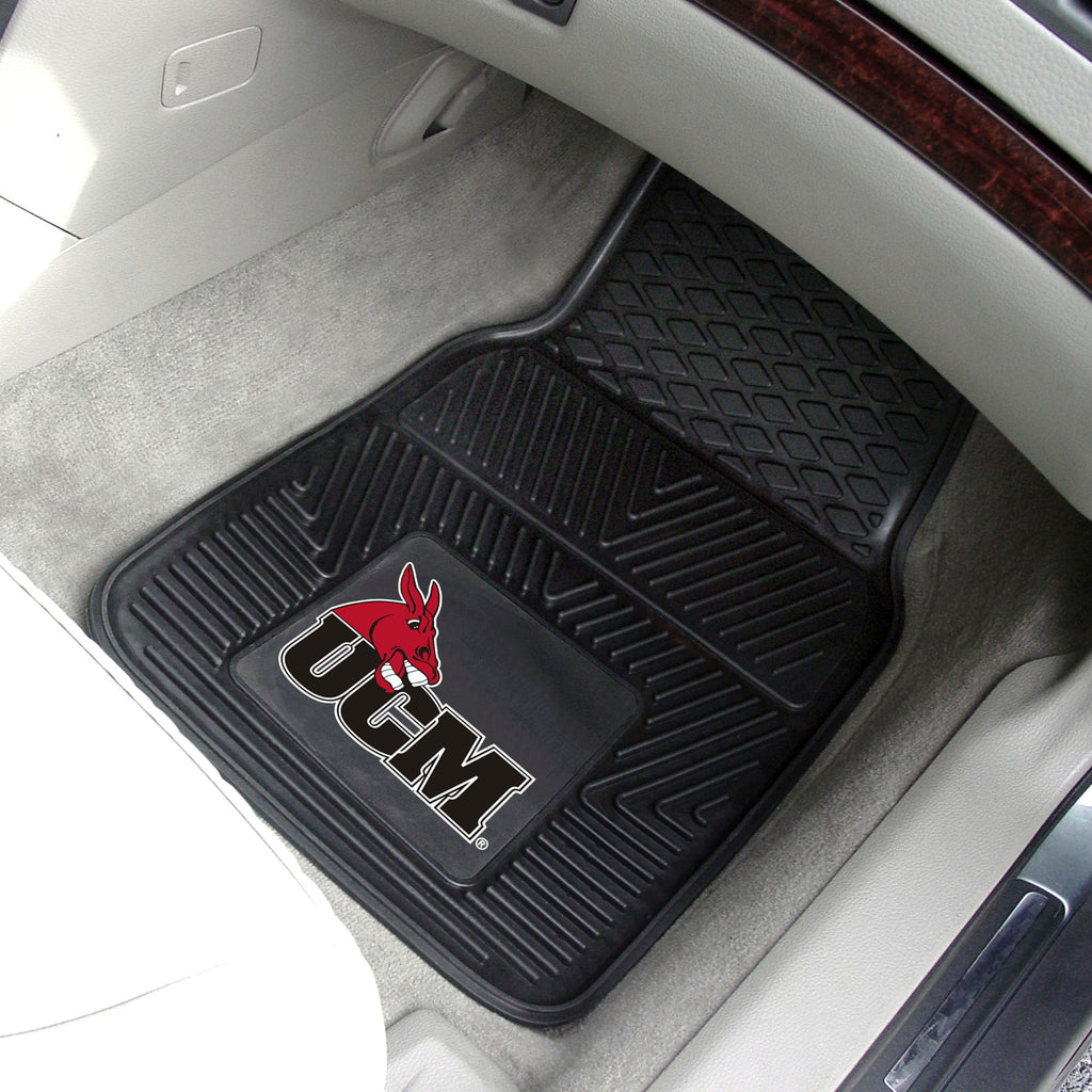 Fanmats - University of Central Missouri 2-pc Vinyl Car Mat Set 17''x27''