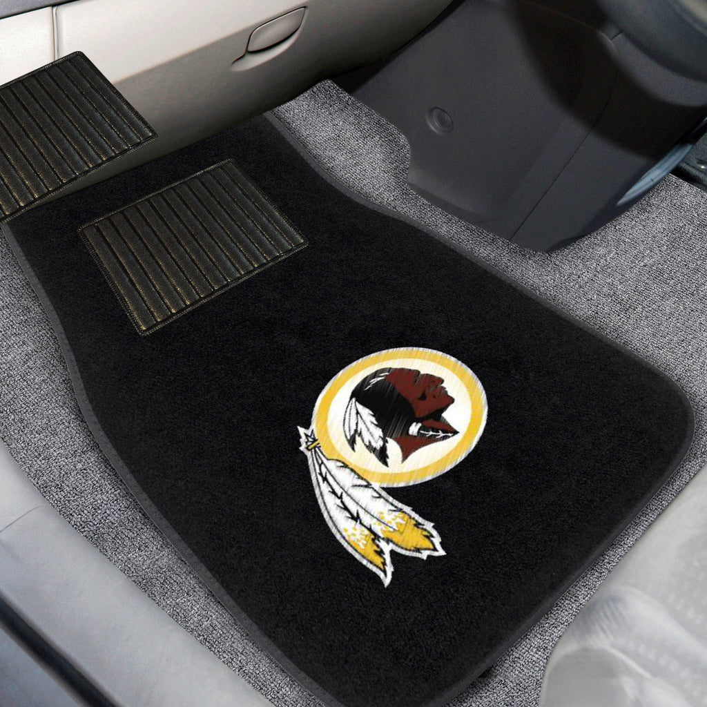 Fanmats - NFL - Washington Commanders 2-pc Embroidered Car Mat Set 17''x25.5''