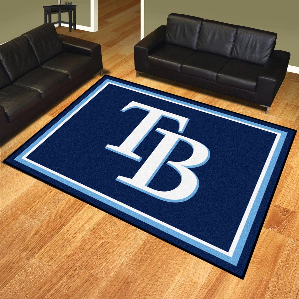 Fanmats - MLB - Tampa Bay Rays 8x10 Rug 87''x117''