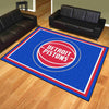 Fanmats - NBA - Detroit Pistons 8x10 Rug 87''x117''