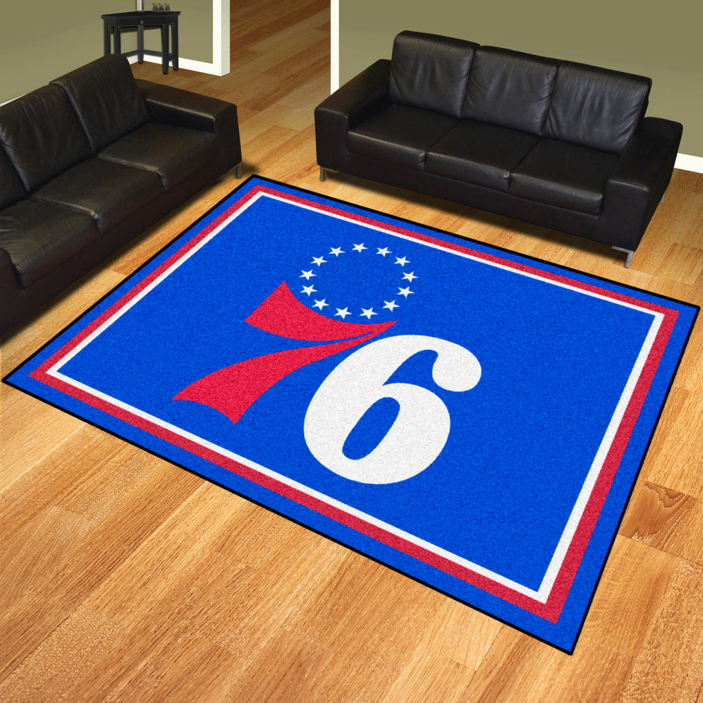 Fanmats - NBA - Philadelphia 76ers 8x10 Rug 87''x117''