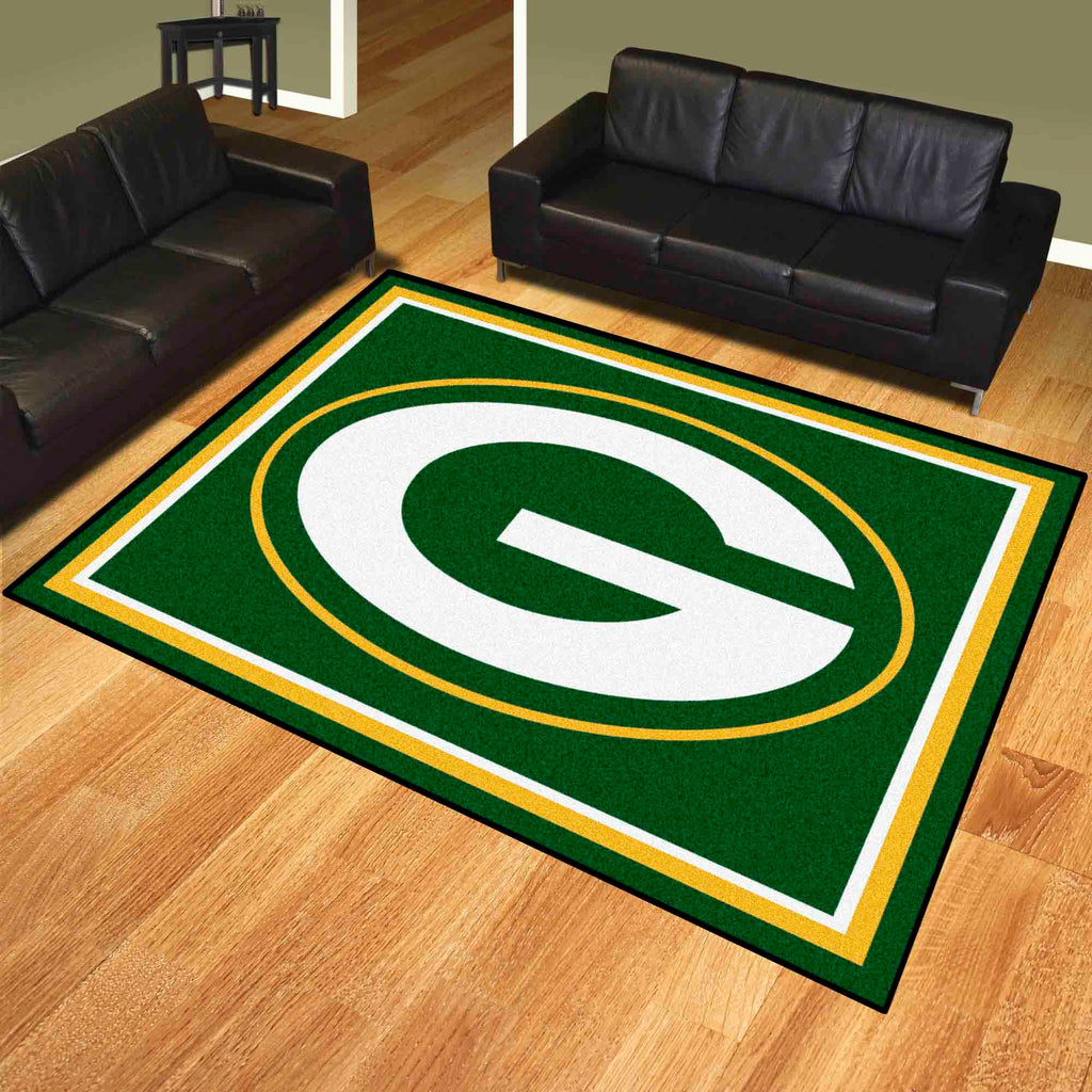 Fanmats - NFL - Green Bay Packers 8x10 Rug 87''x117''