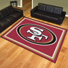Fanmats - NFL - San Francisco 49ers 8x10 Rug 87''x117''
