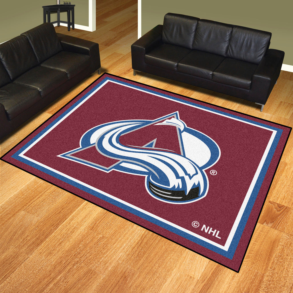 Fanmats - NHL - Colorado Avalanche 8x10 Rug 87''x117''