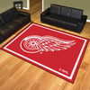 Fanmats - NHL - Detroit Red Wings 8x10 Rug 87''x117''