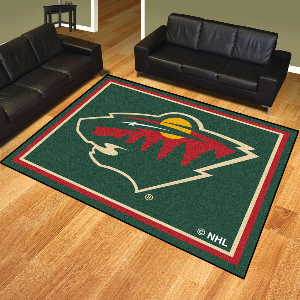 Fanmats - NHL - Minnesota Wild 8x10 Rug 87''x117''