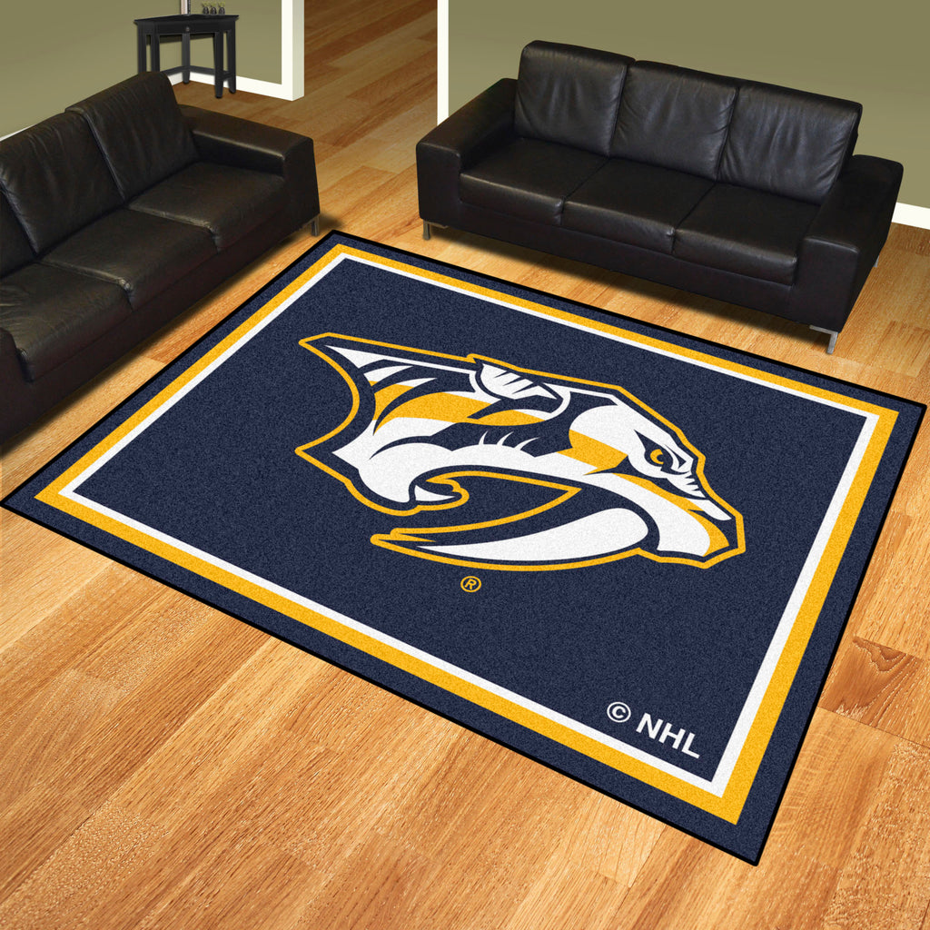 Fanmats - NHL - Nashville Predators 8x10 Rug 87''x117''