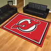 Fanmats - NHL - New Jersey Devils 8x10 Rug 87''x117''