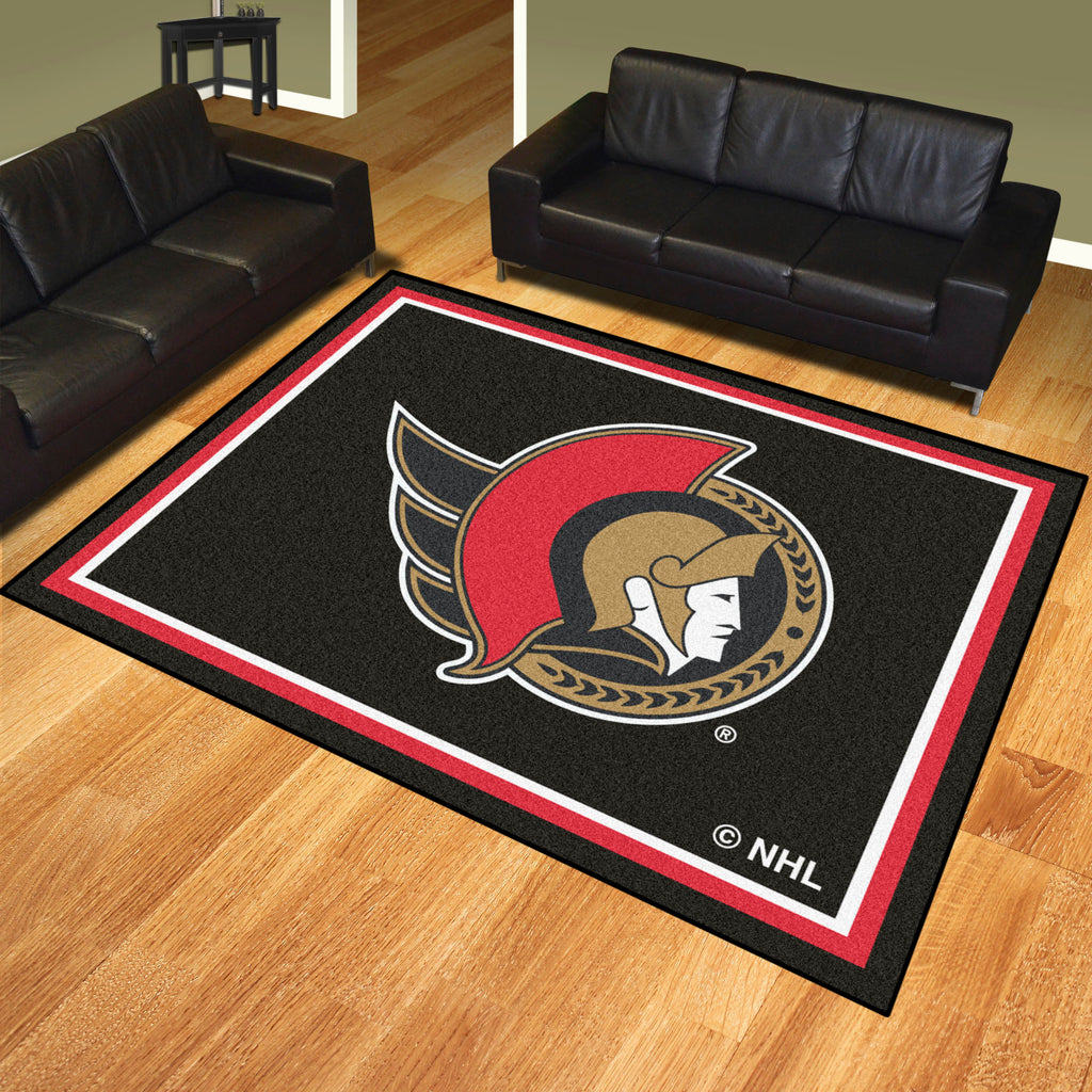 Fanmats - NHL - Ottawa Senators 8x10 Rug 87''x117''