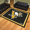 Fanmats - NHL - Pittsburgh Penguins 8x10 Rug 87''x117''