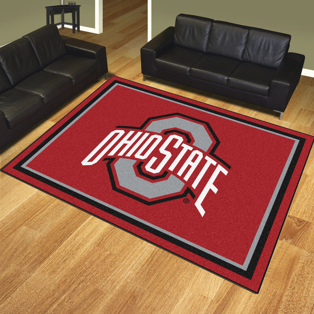Fanmats - Ohio State University 8x10 Rug 87''x117''