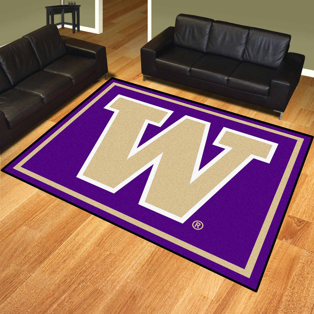 Fanmats - University of Washington 8x10 Rug 87''x117''