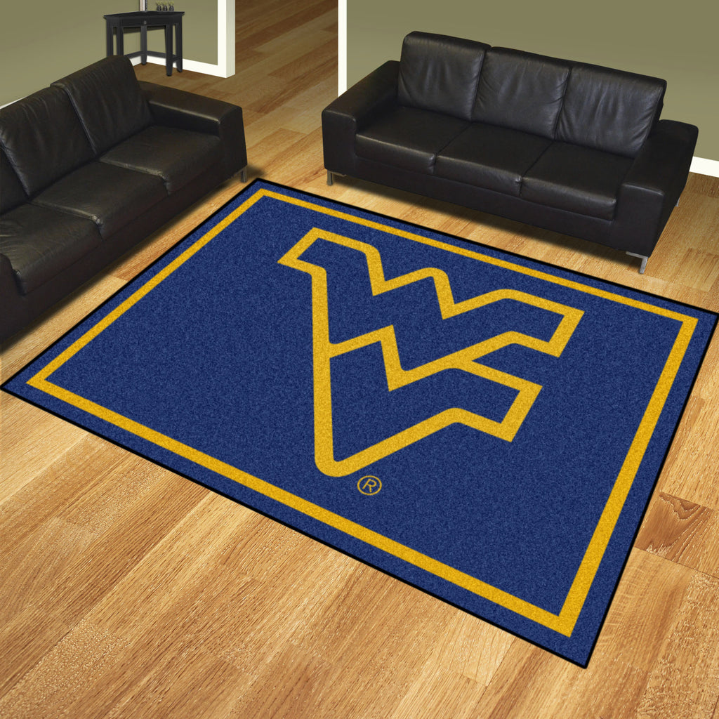 Fanmats - West Virginia University 8x10 Rug 87''x117''