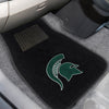 Fanmats - Michigan State University 2-pc Embroidered Car Mat Set 17''x25.5''