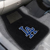 Fanmats - MLB - Los Angeles Dodgers 2-pc Embroidered Car Mat Set 17''x25.5''