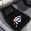 Fanmats - NBA - Oklahoma City Thunder 2-pc Embroidered Car Mat Set 17''x25.5''