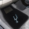 Fanmats - NBA - San Antonio Spurs 2-pc Embroidered Car Mat Set 17''x25.5''