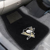 Fanmats - NHL - Pittsburgh Penguins 2-pc Embroidered Car Mat Set 17''x25.5''