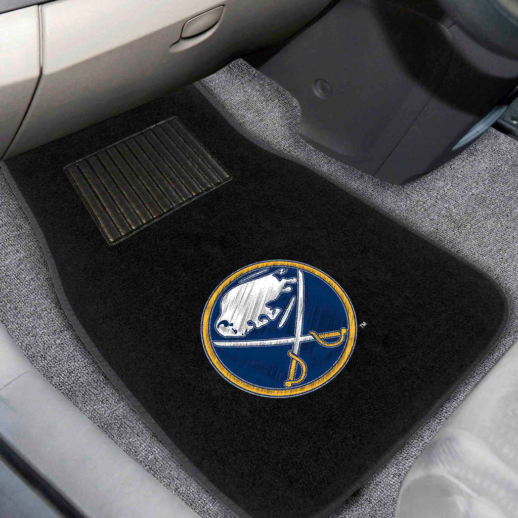 Fanmats - NHL - Buffalo Sabres 2-pc Embroidered Car Mat Set 17''x25.5''